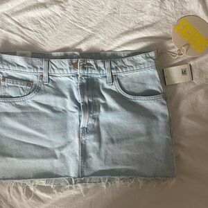MOTHER denim skirt